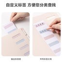 Nusign File Holder / Map Dokumen A4 6 Slot Muat Warna Pastel NS516