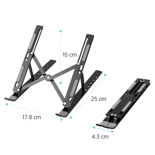 Vusign Laptop Stand Holder Laptop Tablet Portable Alumunium VS780