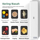 Deli Vacuum Sealer Food Sealer Mesin Vakum Makanan 80W 50KPA W14888