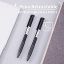 Deli Ballpoint Pen Pulpen Cetek 0.7 mm Isi 12 pcs/box Hitam EQ00320-12