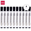 Deli Paket ATK Ekonomis 20 pcs Spidol Papan Tulis Tinta Hitam 6817
