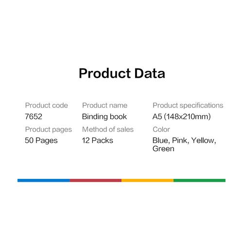 Deli Softcover Notebook/Buku Catatan A5 60 gsm 30-80 Lembar 765X