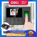 Deli Mesin Absensi Fingerprint Sidik Jari Wajah E3765PRO