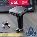 Deli Barcode Scanner 1D/2D scan akurat cepat kabel 1.8 Meter E14952