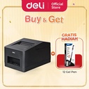 Deli Printer Thermal Cetak Struk Kasir 58 mm USB Bluetooth POS E581PW