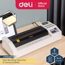 Deli Mesin Laminating A3 50-200 MIC Laminasi Hot & Cold Cepat E3895-EU