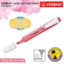 STABILO Swing Cool Pastel Cherry Blossom Pink / Highlighter Warna Pink