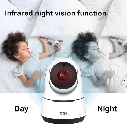 Deli IP Camera Smart Security Camera Kamera CCTV Wifi 1080p HD ES102