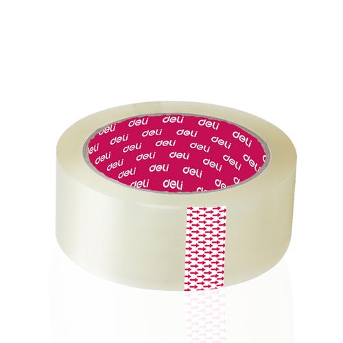 Deli Tape Lakban Isolasi Bening 48mm x 90 Yard x 42 Micron 6 pcs CA489