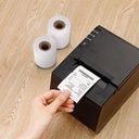Deli Kertas Struk Kasir Termal 57x30/50mm 6.5m/18m 4 roll 3141 3145