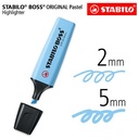 STABILO BOSS Pastel Breezy Blue / Highlighter Original Warna Biru