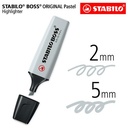 STABILO BOSS Pastel Dusty Grey / Highlighter Original Warna Abu-Abu