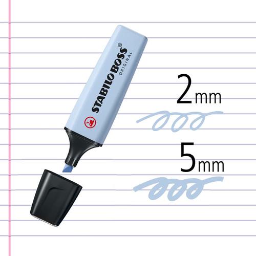 STABILO BOSS PASTEL Cloudy Blue / Highlighter Warna Biru Langit