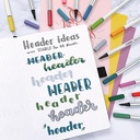 STABILO Pen 68 Brush Brown / Cokelat / Premium Marker Kuas Kaligrafi A