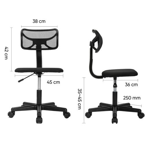 Deli Kursi Kantor /Kursi Kerja / Kursi Belajar Tanpa Sandaran E4940