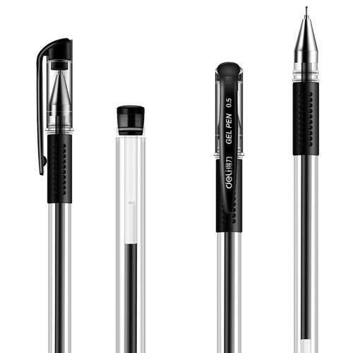 Deli Gel Pen / Pulpen Gel 0.5 mm Tinta 400 Meter Isi 1 pcs 6601