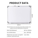 Deli Papan Tulis Putih Gantung Magnetik Ukuran 45 x 60 cm E39032A