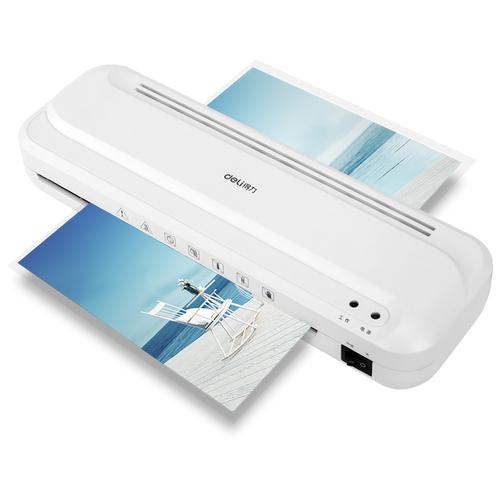 Deli Mesin Laminating A4 kecepatan 220 mm safety reverse E2132