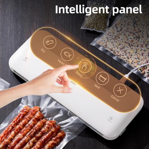 Deli Vacuum Sealer Mesin Vakum Makanan Basah dan Kering Food Sealer VS6070