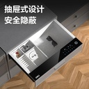 Deli Brankas Laci / Fingerprint Drawer Safe / Cash Drawer Deposit Box Brankas Perhiasan 48x40x15 cm AE360
