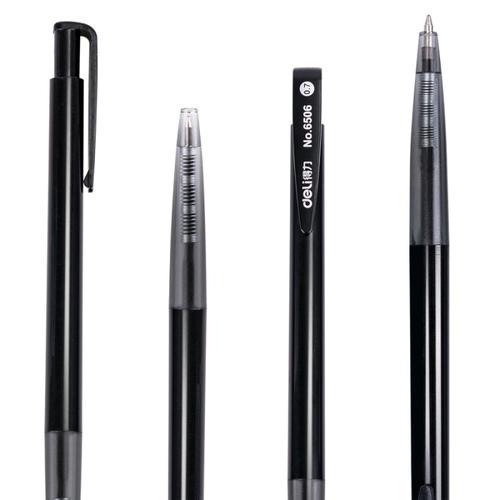Deli Pulpen Ball / Ball Point Pen Bullet Tip - 0.7mm 6506 12 PCS