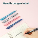 Deli Gel Pen Pulpen Gel Cetek 0.5 mm Tinta Hitam 1 PCS S08-B