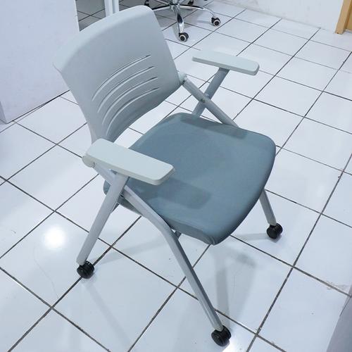 Deli Kursi Lipat / Kursi Kerja / Foldable Office Chair Roda CFSL02