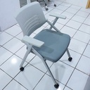 Deli Kursi Lipat / Kursi Kerja / Foldable Office Chair Roda CFSL02