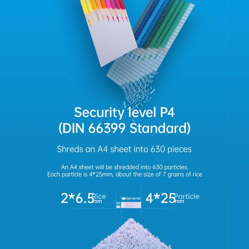 Deli Penghancur kertas Paper Shredder kapasitas 5 lembar 17 ltr E9929