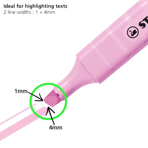 STABILO Swing Cool Pastel Frozen Fuchsia / Highlighter Warna Pink