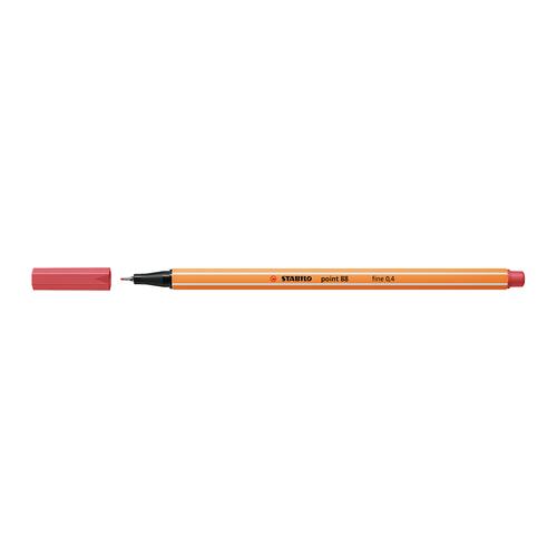 STABILO Point 88 Rust Red / Fineliner / Pen Warna Merah