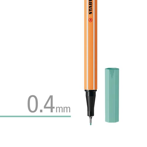 STABILO Point 88 Eucalyptus / Fineliner / Pen Warna Hijau Muda