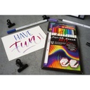 STABILO Pen 68 Brush ARTY Wallet of 12's / Brush Pen / Kuas Kaligrafi