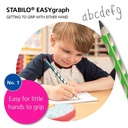STABILO EASYgraph 2B Graphite Pencil / Ergonomic Pencil / Pensil 2B