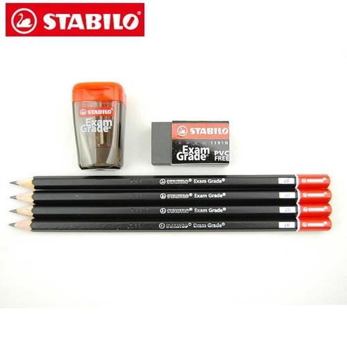 STABILO Exam Grade - Sharpener / Rautan Serutan Pensil Kayu Ujian UNBK