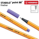 STABILO Point 88 Light Lilac 1pcs / Fineliner / Pen Warna Ungu Muda