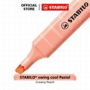 STABILO Swing Cool Pastel Creamy Peach / Highlighter Warna Orange