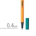 STABILO SET 5 - Point 88 Green Shade Brown / Fineliner / Pen Hijau