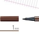 STABILO Pen 68 Brown 1 pcs / Highlighter Pen / Marker / Cokelat
