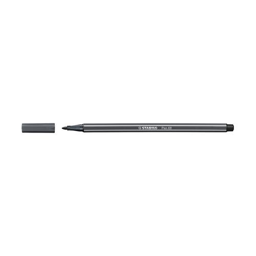 STABILO Pen 68 Deep Cold Grey 1 pcs / Highlighter Pen / Marker / Abu