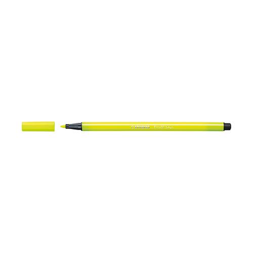 STABILO Pen 68 Fluorescent Yellow 1 pcs / Highlighter Pen / Marker