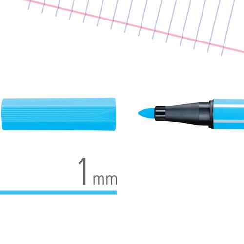 STABILO Pen 68 Fluorescent Blue 1 pcs/ Highlighter Pen / Marker / Biru