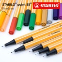 STABILO Point 88 Yellow 1pcs/ Fineliner / Pen Warna Kuning