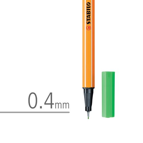 STABILO SET 3 - Point 88 Green Leaf Green Ice Green / Fineliner / Pen