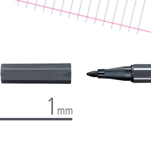 STABILO Pen 68 Deep Cold Grey 1 pcs / Highlighter Pen / Marker / Abu