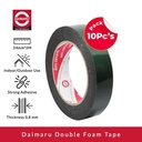 [Paket Isi 10pcs] Daimaru Double Foam Tape 24 mm x 5 meter