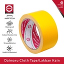 Daimaru Cloth Tape Lakban Kain Warna Kuning 48 mm x 12 meter