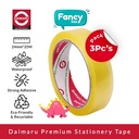Daimaru Premium Stationery Tape / OPP Bening 24 mm x 35 M Fancy 3pcs