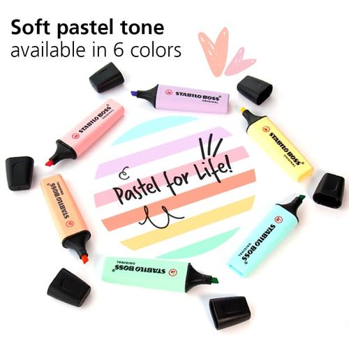 STABILO Pastel Collection - Set 22 BOSS Pen 68 point 88