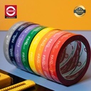 Daimaru Segel PAID Thanks you 8 Warna (2 Roll Random warna)